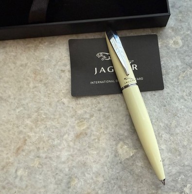 Jaguar Premium Cream Signature Ball Point Pen Limited Edition