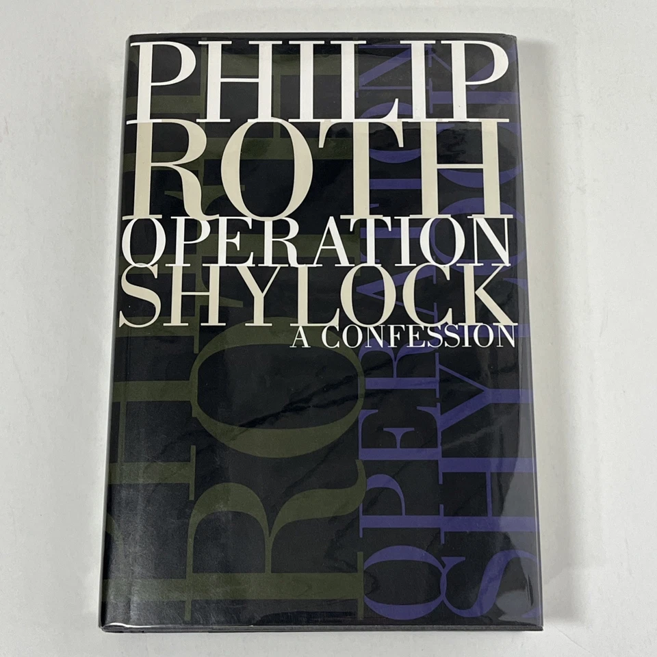 Operation Shylock - A Confession by Philip Roth SIGNED 1st Edition & Print HC DJ Foto 2 de 4