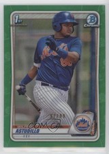 2020 Bowman Chrome Prospects Green Refractor 97/99 Wilfred Astudillo 0i1b