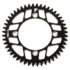 Tusk Rear Aluminum Sprocket 48 Tooth Black For YAMAHA YZ65 2018-2024