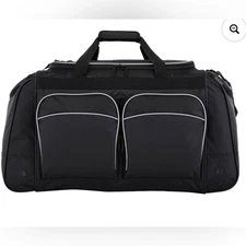 Protege 28 Sports Black Duffel Bag