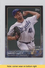 2015 Topps Mini Black 10/10 Danny Duffy #378 READ 9u7