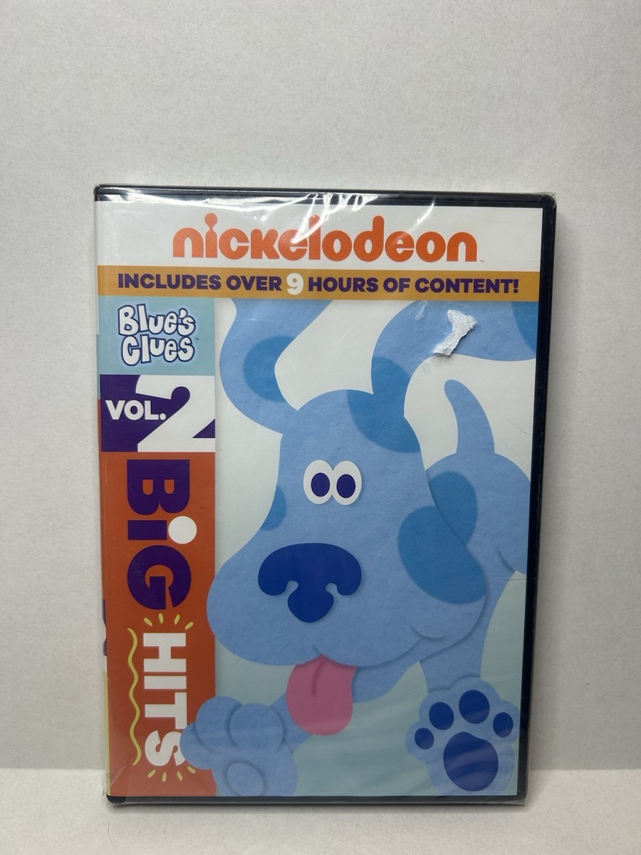 Blue's Clues Big Hits Volume 2 (DVD, 2019) Nickelodeon Sealed