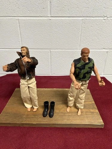 G.I. Joe Dolls Lot Of #2 Vintage 1996 Action  12”Collectible Hasbro