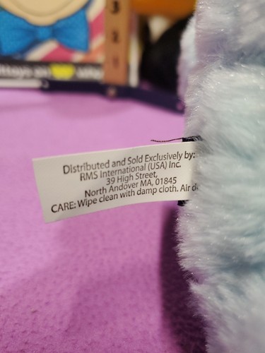 Ploofs Cute N Creepy Stuffed Animal 10” Gothic Plush Spooky Blue Bunny NWT - Picture 22 of 24