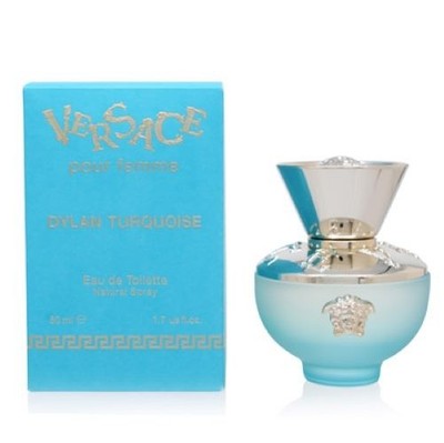 Versace Dylan Turquoise 1.7 oz 50 ml Women Eau De Toilette EDT Spray New Box