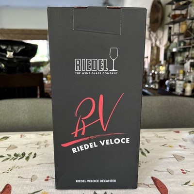 Riedel Veloce Crystal Single Bottle Wine Decanter 1330-13 NEW