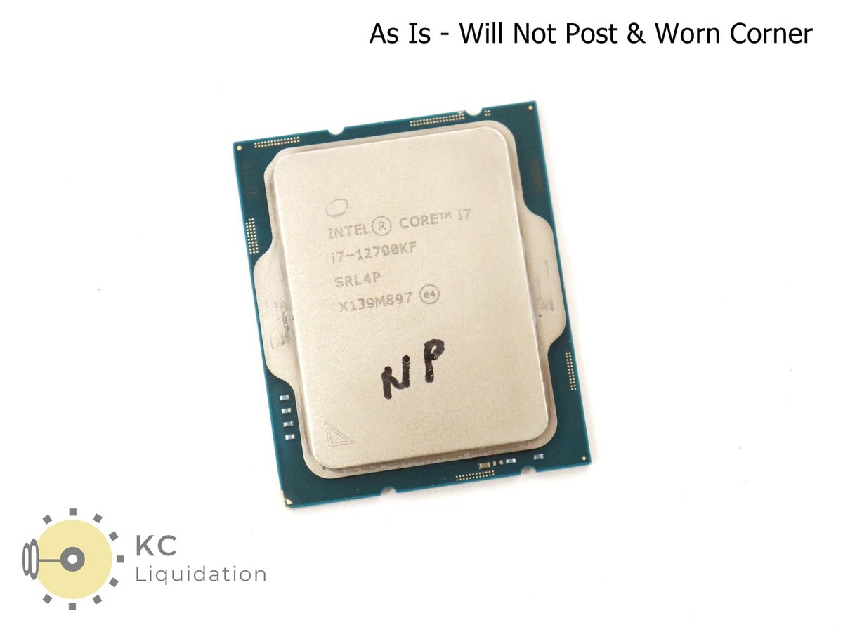 CPU Intel Core i7-12700KF SRL4P Amazon.com: Intel® Core™ i7-12700KF Desktop Processor 12 (8P
