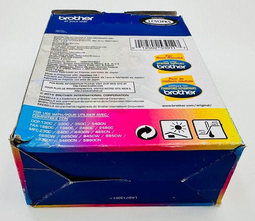 SEALED Genuine Brother LC51 CL | Cyan Magenta Yellow | LC513PKS (EXP 02/2025) - 第 8/9 張圖片