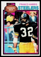 Franco Harris, 1979 Topps, #300, Pittsburgh Steelers,