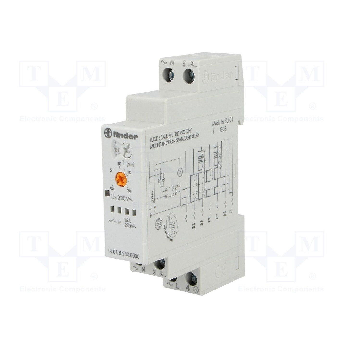 Finder 14.01.8.230.0000 Time Delay Relay 1 NOC 230V 50-60Hz - Image 3