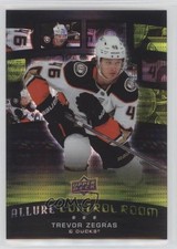2021-22 Allure Control Room Green Rainbow Achievement 61/99 Trevor Zegras 12cy