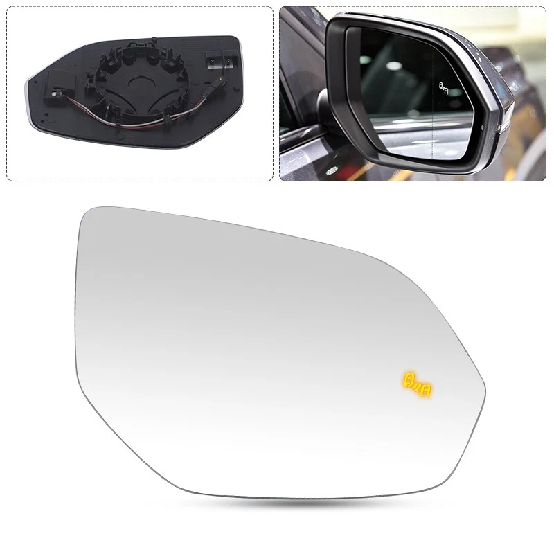 Mirror Glass Heated W/ Blind Spot Light Passenger Side Right For VW Atlas 18-23
Opens in a new windo