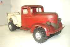 VINTAGE TURNER TOY /STRUCTO CUSTOM PROJECT OR PARTS 4X4 PICKUP TRUCK LK TONKA
