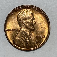 1952 P Lincoln Wheat Cent Uncirculated from Original Roll