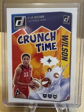 2025 Panini Donruss WNBA - Crunch Time A'ja Wilson #12 Aces Card