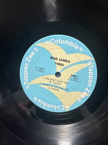 BOB JAMES Three 1976 Jazz LP Tappan Zee Columbia VINYL RECORD Gold Stamp Promo - Imagen 6 de 9