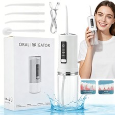 Water Flosser 3 Mode 230ml Portable Tooth Cleaner Rechargeable Travel Dental US