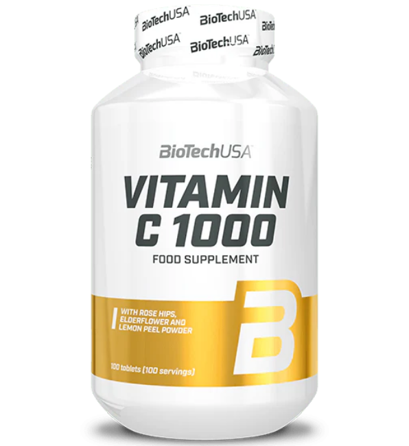 BioTech USA Vitamin C 1000mg 100 Tab