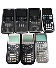 Lot of 7 TI-nspire cx /  TI-84 Plus / Ti-84 Plus C calcutors PARTS/REPAIR ONLY‼️