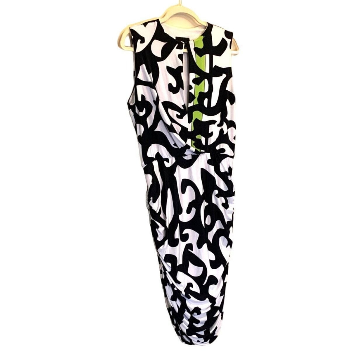ANALILI Women's Silky Stretch Knit Bodycon Dress | Size L image 3