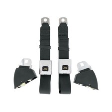 1964-67 Gm A Body Retractable Black Deluxe Seat Belts Stagecoach Front 442 Gto 1964-67 Gm A Body Retractable Black Deluxe Seat Belts Stagecoach Front 442 Gto
