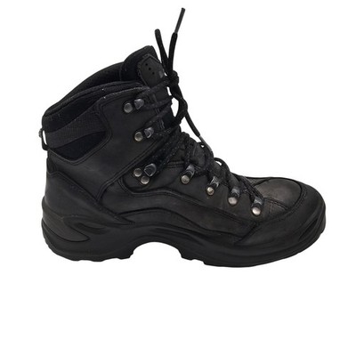 LOWA Hiking Boots Womens Size 8.5 Black Renegade GTX Mid Gore-Tex Waterproof