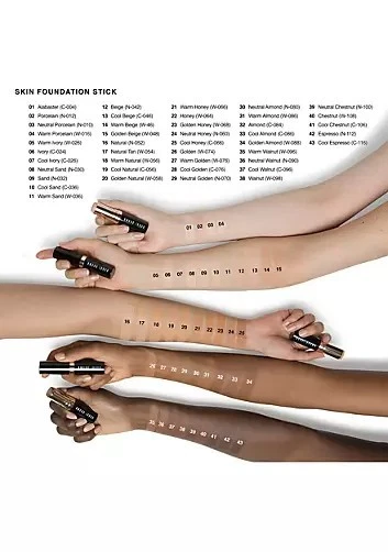 Base bastão Bobbi pele marrom (N-052 natural) 0,31 oz/9 g nova na caixa - Imagem 3 de 3