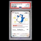 Pokemon Card PSA 10 Snorlax 202/091 Paldean Fates Shiny Holo Foil PAF Rare 2024