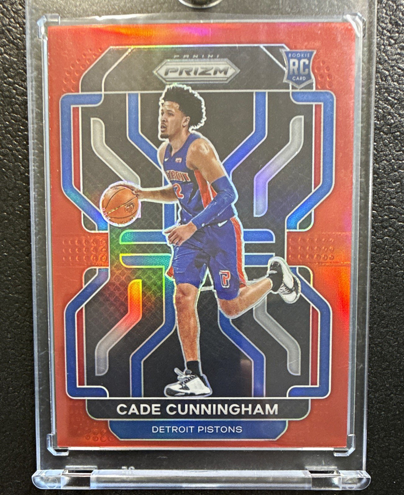 Panini Prizm 2021-22 Cade Cunningham RC Red Prizm #282 Pistons /299