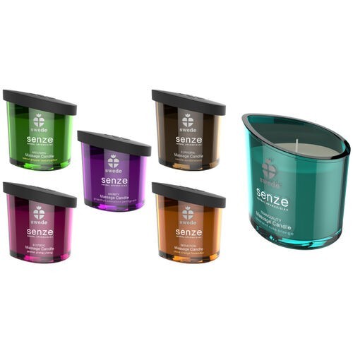Swede Senze Ecstatico 50ml: Candela Massaggio Afrodisiaca Professionale
