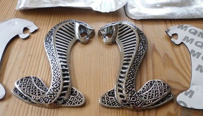 2 x Shelby Cobra z.B. für Ford Mustang (linker und rechter Kotflügel)