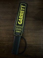 Garrett Super Scanner Handheld Metal Detector Model 1165170 Tested Working