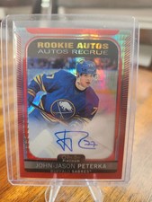 2021-22 Opc Platinum Red Prism Rookie Autos John-Jason Peterka /60