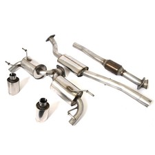 Piper  3 Silencer Manifold Back Sports Cat Exhaust System Mazda MK3 MX5 NC