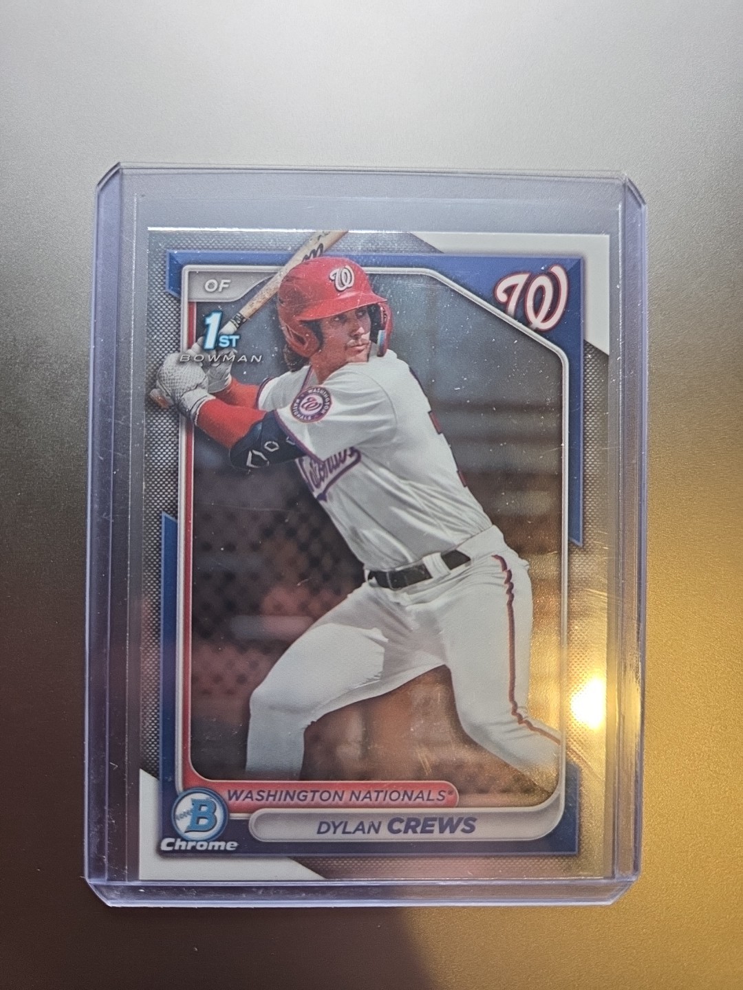 Dylan Crews 2024 Bowman Chrome 1st BCP 23 Nationals Rookie Card 