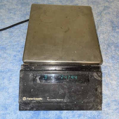 FISHER SCIENTIFIC ELECTRONIC BALANCE SCALE XT- TOP LOADING Crusty But Trusty
