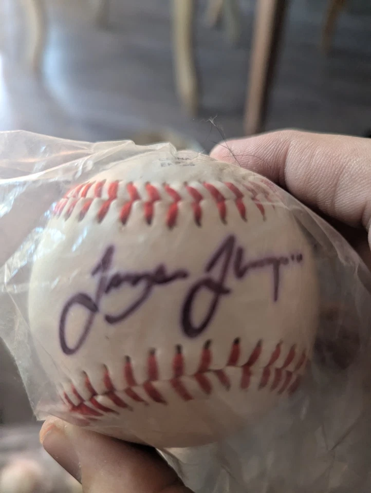 Бейсбольный мяч с автографом Трейса Томпсона - Изображение 2 из 2