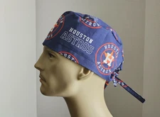 Scrub Hat/Skull Cap Mens  (BU) - MLB Houston Astros