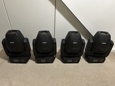 4x Equinox FUSION 200 Zoom Spots LED