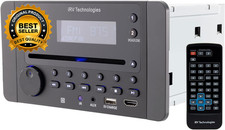 IRV Technology Irv62 Wallmount RV Stereo with Bluetooth HDMI ARC