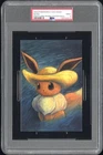 2023 POKEMON X VAN GOGH POSTCARD POKEMON CENTER EXCLUSIVE EEVEE PSA 9