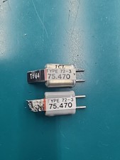 Futaba 75mhz Crystal Set AM #64 75.470 Type 7...