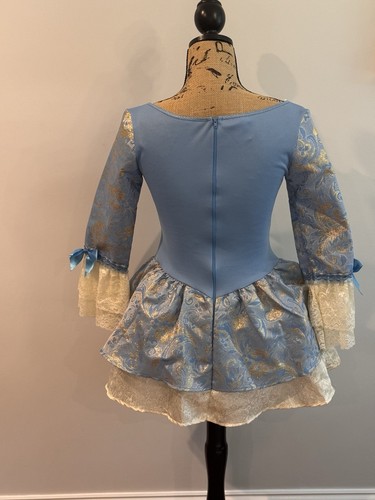 Marie Antoinette Gothic Victorian Cosplay Bow Dress Ruffle Costume Girls Sz S - Picture 6 of 12