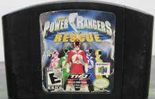 Power Rangers: Lightspeed Rescue (Nintendo 64 N64) Authentic -Tested-