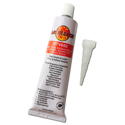 LavaLock® Wood Stove Hi Temp RTV 650 Pellet Sealer Gasket Adhesive Red 650F  3 oz | eBay