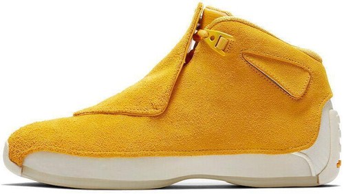 Jordan 18 Retro Yellow Ochre Suede Men’s Shoes Size 15 New No Box Jordan 18 Retro Yellow Ochre Sneakers - Yellow Sneakers  main image 2