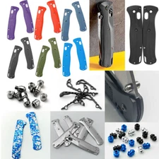 DIY Custom Knife Handle Stud Screws Scales Patches Back For Benchmade Bugout 535