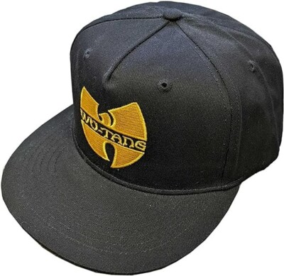 【新品】WU-TANG CLAN BLACKLOGO SNAPBACK CAP Wu-Tang Clan Logo Hat - Officially Licensed Baseball Cap - New