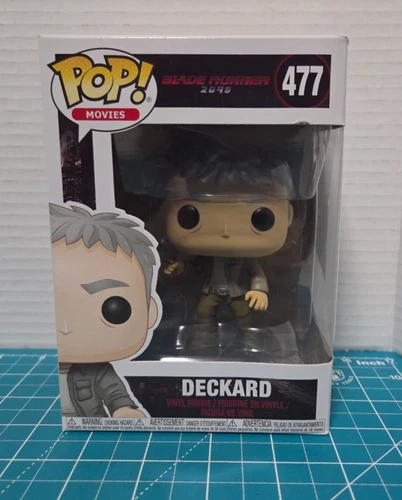 Funko POP Movies Blade Runner 2049 Deckard 477 Sci-Fi  Vinyl Figure